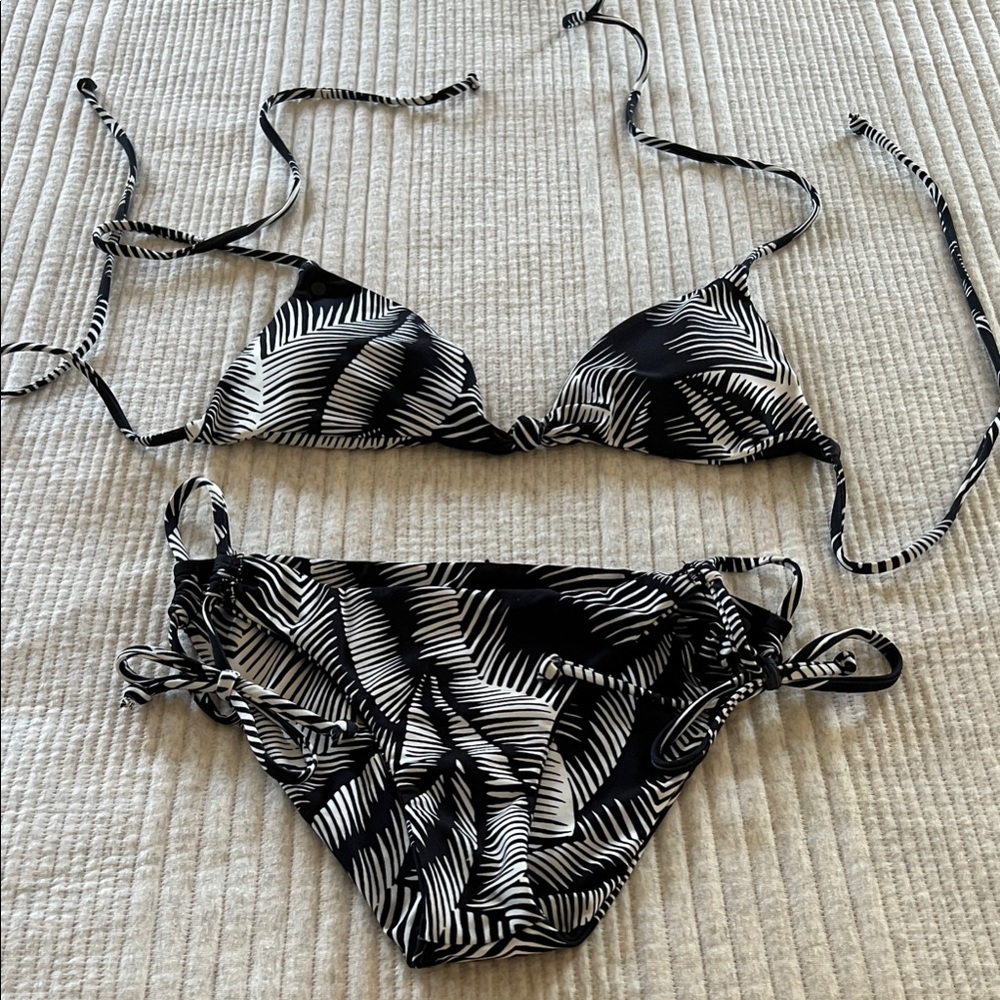 Volcom Black and White Bikini
